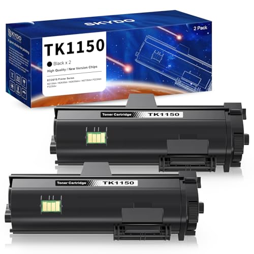 Skydo TK1150 für Kyocera Toner TK1150 für Kyocera ECOSYS M2135dn M2635dn M2635dnw M2735dw P2200 P2235d P2235dn P2235dw P2235 Series Drucker (Schwarz) von Skydo