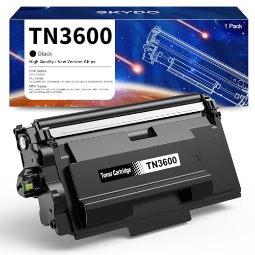 TN3600 Toner Compatible para Brother TN3600 TN3600XL Toner para Brother HL-L5215DN HL-L6210DW HL-L6410DN HL-L6415DN HL-L5210DN MFC-L5715DN MFC-L6710DW MFC-L6915DN von Skydo