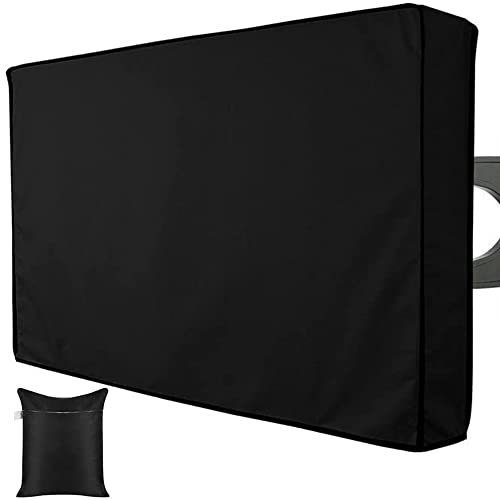 Skyour Outdoor-TV-Monitorabdeckung, strapazierfähig, 600D-Oxford, wasserdicht, staubdicht, UV-beständig, für Terrasse, Außenbereich, Fernsehbildschirm, Vollschutz (116,8–121,9 cm) Skyour Outdoor-TV-Monitorabdeckung, strapazierfähig, 600D-Oxford, wasserdicht, staubdicht, UV-beständig, für Terrasse, Außenbereich, Fernsehbildschirm, Vollschutz (116,8–121,9 cm) von Skyour