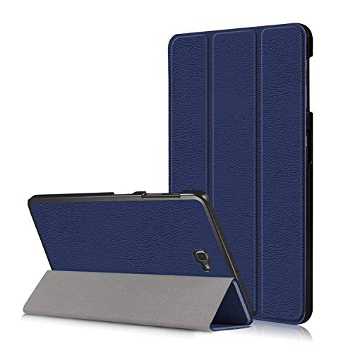 Skytar Lederschutz-Flip-Cover mit Ständerfunktion für Samsung Galaxy Tab A6 7,0 Zoll 2016 T280 N / T285 N. Galaxy Tab A 10.1 (2016) Marineblau von Skytar