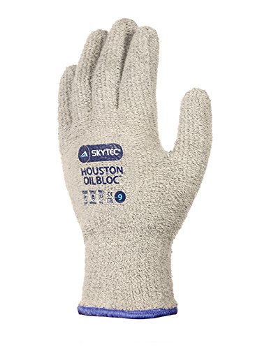 Skytec Gloves Houston Oilbloc SKY07-XL Handschuh, Größe XL, Grau von Skytec