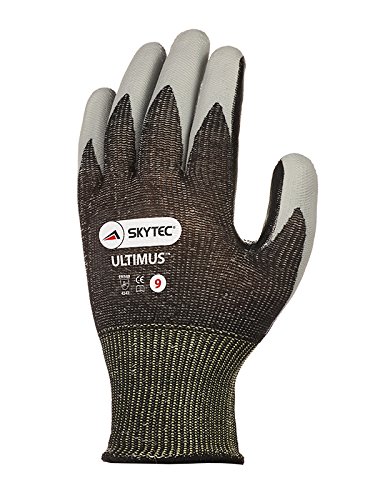 Skytec Handschuhe sky67-l ULTIMUS Handschuh, groß, Schwarz/Hellgrau (2 Stück) von Skytec