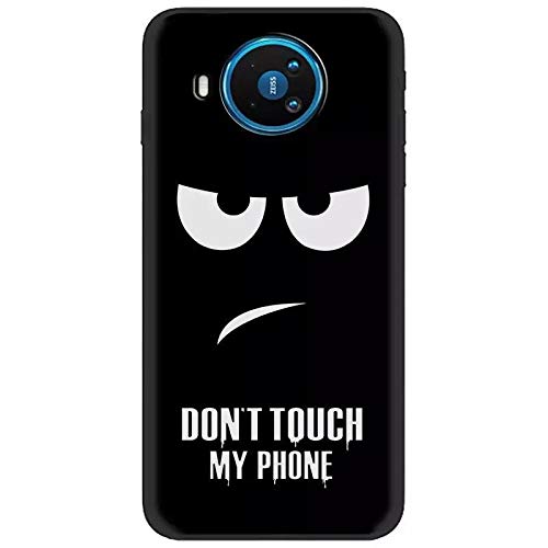 DQG Anti-Fall Schutzhülle für Nokia 8.3 5G Hülle, Weiche Handytasche Schwarz TPU Handyhülle Silikon Tasche Schale rutschfest Case Cover für Nokia 8.3 5G (6.81") - LLM2 von Skyvov