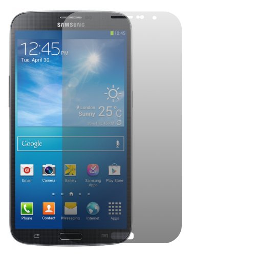 Slabo 2 x Displayfolie kompatibel mit Samsung Galaxy Mega 6.3 Displayschutzfolie Zubehör No Reflexion MATT von Slabo