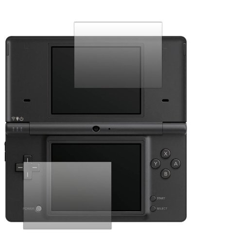 Slabo 2 x Displayschutzfolie für Nintendo DSi 1x Bildschirm + 1x Touchscreen Displayschutz Schutzfolie Folie No Reflexion | Keine Reflektion MATT von Slabo