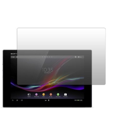 Slabo 2 x Displayschutzfolie für Sony Xperia Tablet Z No Reflexion|Keine Reflektion MATT-Entspiegelnd Made IN Germany von Slabo