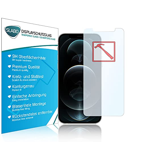Slabo 3 x Premium Panzerglasfolie für iPhone 12 Pro Max Panzerfolie Schutzfolie Echtglas Folie Tempered Glass KLAR 9H Hartglas Slabo 3 x Premium Panzerglasfolie für iPhone 12 Pro Max Panzerfolie Schutzfolie Echtglas Folie Tempered Glass KLAR 9H Hartglas von Slabo