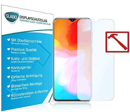 Slabo 3 x Premium Panzerglasfolie für Cubot X20 Pro Panzerfolie Schutzfolie Echtglas Folie Tempered Glass KLAR 9H Hartglas von Slabo