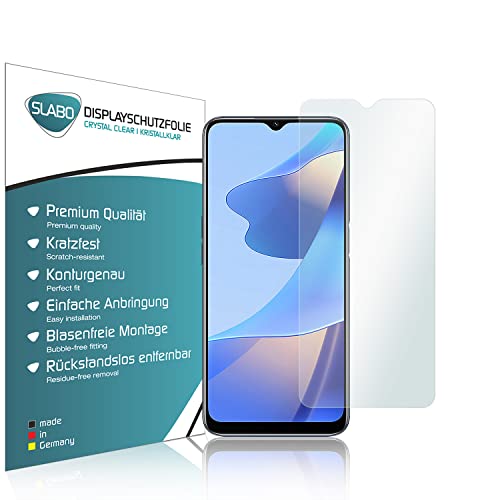 Slabo 4 x Displayschutzfolie kompatibel mit Oppo A16 | Oppo A16s | Oppo A54s Displayfolie Schutzfolie Folie Zubehör Crystal Clear KLAR Slabo 4 x Displayschutzfolie kompatibel mit Oppo A16 | Oppo A16s | Oppo A54s Displayfolie Schutzfolie Folie Zubehör Crystal Clear KLAR von Slabo