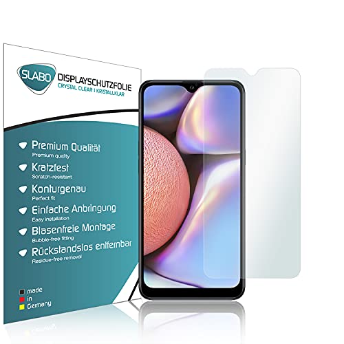 Slabo 4 x Displayschutzfolie kompatibel mit Samsung Galaxy A10s Displayfolie Schutzfolie Folie Zubehör Crystal Clear KLAR von Slabo