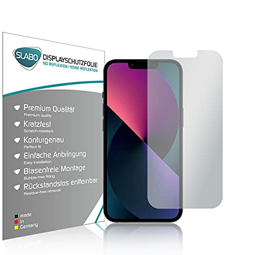 Slabo 4 x Displayschutzfolie kompatibel mit iPhone 13 Mini Displayfolie Schutzfolie Folie Zubehör No Reflexion MATT Slabo 4 x Displayschutzfolie kompatibel mit iPhone 13 Mini Displayfolie Schutzfolie Folie Zubehör No Reflexion MATT von Slabo