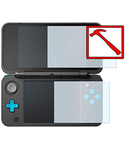 Slabo 4 x Premium Panzerglasfolie für Nintendo New 2DS XL Panzerschutzfolie Schutzfolie Echtglas Folie Tempered Glass KLAR 9H von Slabo