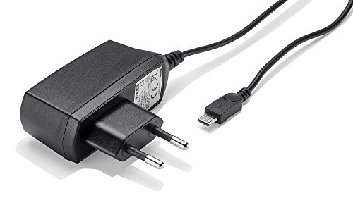 Slabo Ladegerät Micro USB Handy Netzteil - 1000mAh - für LG Class/Stylus 2 / V10 / X cam/X Screen/Zero/X Power / K3 (2017) / K4 (2017) M160E / X Power 2 - SCHWARZ von Slabo
