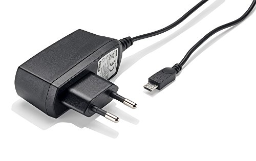 Slabo Ladegerät Micro USB Handy Netzteil - 1000mAh - für Samsung Galaxy A3 | A5 | A9 (2016) | A9 Pro (2016) | A6 | A6+ (2018) - SCHWARZ von Slabo