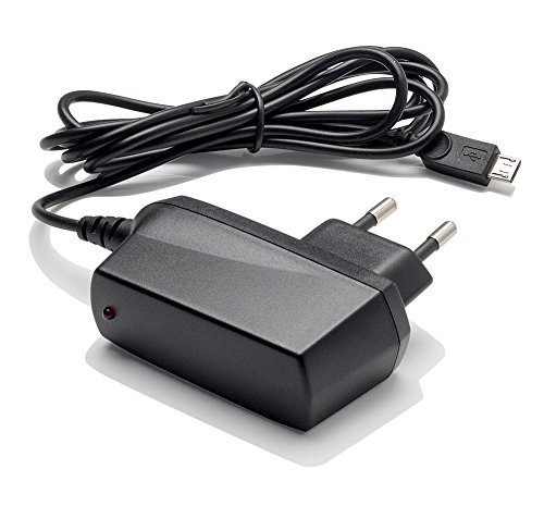 Slabo Ladegerät Micro USB Handy Tablet Netzteil - 1000mAh - für Vodafone Smart Ultra 6 / Tab Prime 7 - SCHWARZ von Slabo