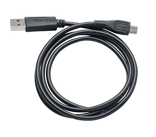 Slabo Ladekabel Micro USB für Doro 8035 | 8040 | Liberto 820 Datenkabel Verbindungskabel Sync-Kabel - SCHWARZ | Black von Slabo