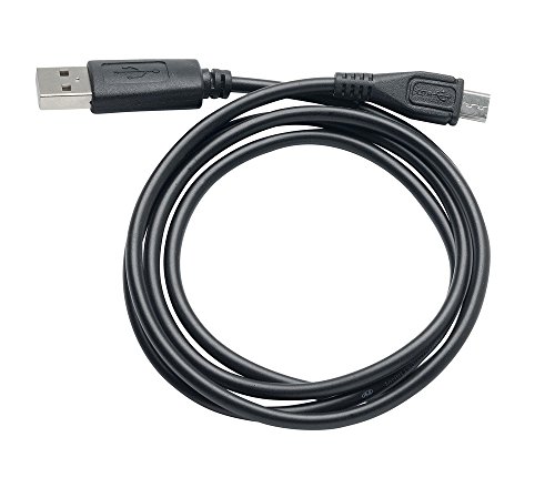 Slabo Ladekabel Micro USB für ZTE Blade A5 2020 | A3 2020 | 10 Smart 2020 | 10 VITA | A7 | A7 2020 | Axon Mini | S6 Plus | A610 Plus | A602 Datenkabel Verbindungskabel Sync-Kabel - SCHWARZ | Black von Slabo