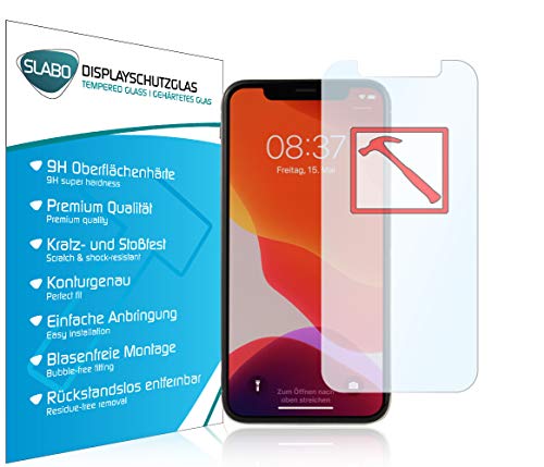 Slabo Premium Panzerglasfolie für iPhone 11 Pro | iPhone X | iPhone XS Panzerfolie Schutzfolie Echtglas Folie Tempered Glass KLAR 9H Hartglas Slabo Premium Panzerglasfolie für iPhone 11 Pro | iPhone X | iPhone XS Panzerfolie Schutzfolie Echtglas Folie Tempered Glass KLAR 9H Hartglas von Slabo