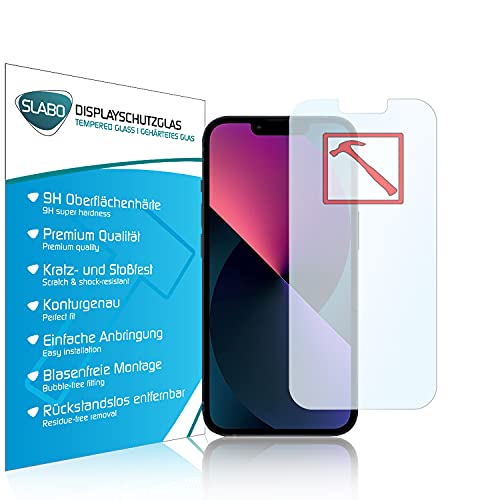 Slabo Premium Panzerglasfolie kompatibel mit iPhone 13 | iPhone 13 Pro | iPhone 14 Panzerfolie Schutzfolie Echtglas Folie Tempered Glass KLAR 9H Hartglas Slabo Premium Panzerglasfolie kompatibel mit iPhone 13 | iPhone 13 Pro | iPhone 14 Panzerfolie Schutzfolie Echtglas Folie Tempered Glass KLAR 9H Hartglas von Slabo