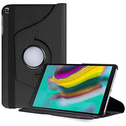 Slabo Tablet Hülle Case für Samsung Galaxy Tab S5e 10.5 Zoll T720 | T725 (2019) Auto Sleep Wake 360 Grad drehbar und Magnetverschluss - SCHWARZ von Slabo