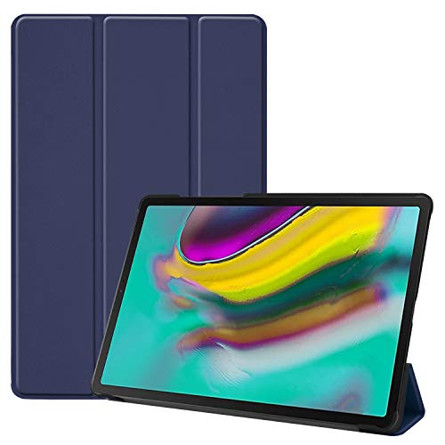Slabo Tablet Hülle Case für Samsung Galaxy Tab S5e 10.5 Zoll T720 | T725 (2019) Schutzhülle mit Auto Sleep Wake und Magnetverschluss - BLAU von Slabo