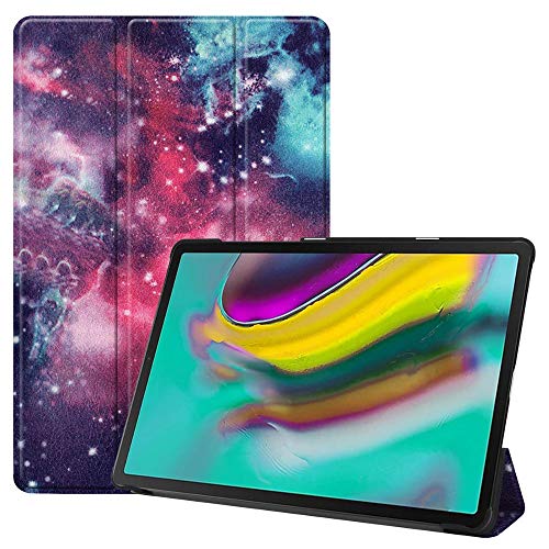 Slabo Tablet Hülle Case für Samsung Galaxy Tab S5e 10.5 Zoll T720 | T725 (2019) Schutzhülle mit Auto Sleep Wake und Magnetverschluss - Kosmos von Slabo