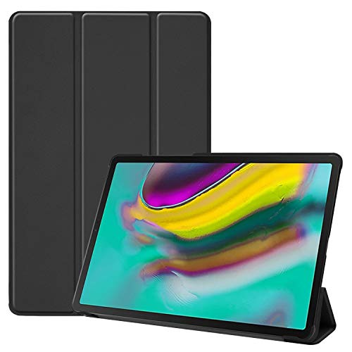 Slabo Tablet Hülle Case für Samsung Galaxy Tab S5e 10.5 Zoll T720 | T725 (2019) Schutzhülle mit Auto Sleep Wake und Magnetverschluss - SCHWARZ von Slabo