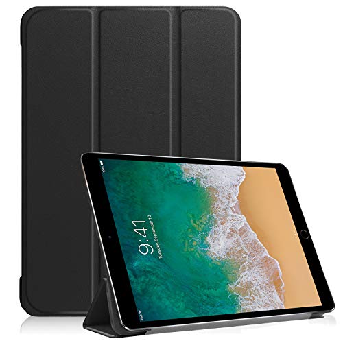 Slabo Tablet Hülle Case für iPad Pro 10.5 (2017) | iPad Air 10.5" (2019) | iPad Air 3 Schutzhülle mit Auto Sleep Wake Funktion und Magnetverschluss - SCHWARZ von Slabo