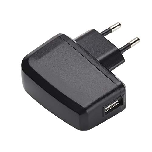 Slabo USB-Adapter Netzteil für Sony Xperia X/X Performance/XA / Z3+ Ladegerät Reiseladegerät Charger Ultra-Slim - SCHWARZ | Black von Slabo