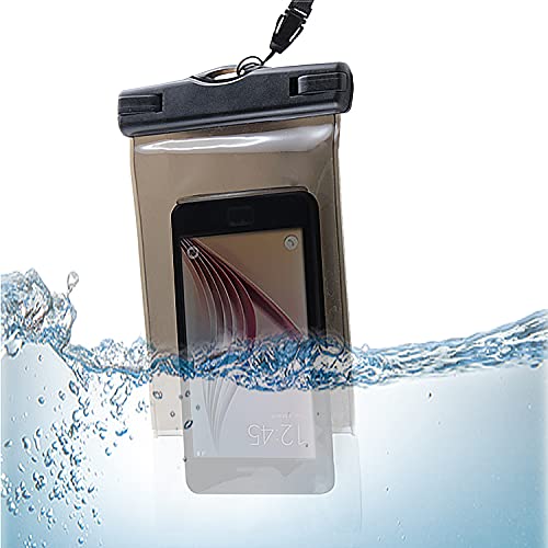 Slabo wasserdichte Schutzhülle für Smartphones bis 5,7 Zoll wasserfeste Handytasche Beachbag Snowbag – schwarz Slabo wasserdichte Schutzhülle für Smartphones bis 5,7 Zoll wasserfeste Handytasche Beachbag Snowbag – schwarz von Slabo