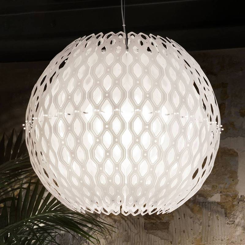 Slamp Charlotte Globe Pendelleuchte in Weiß von Slamp