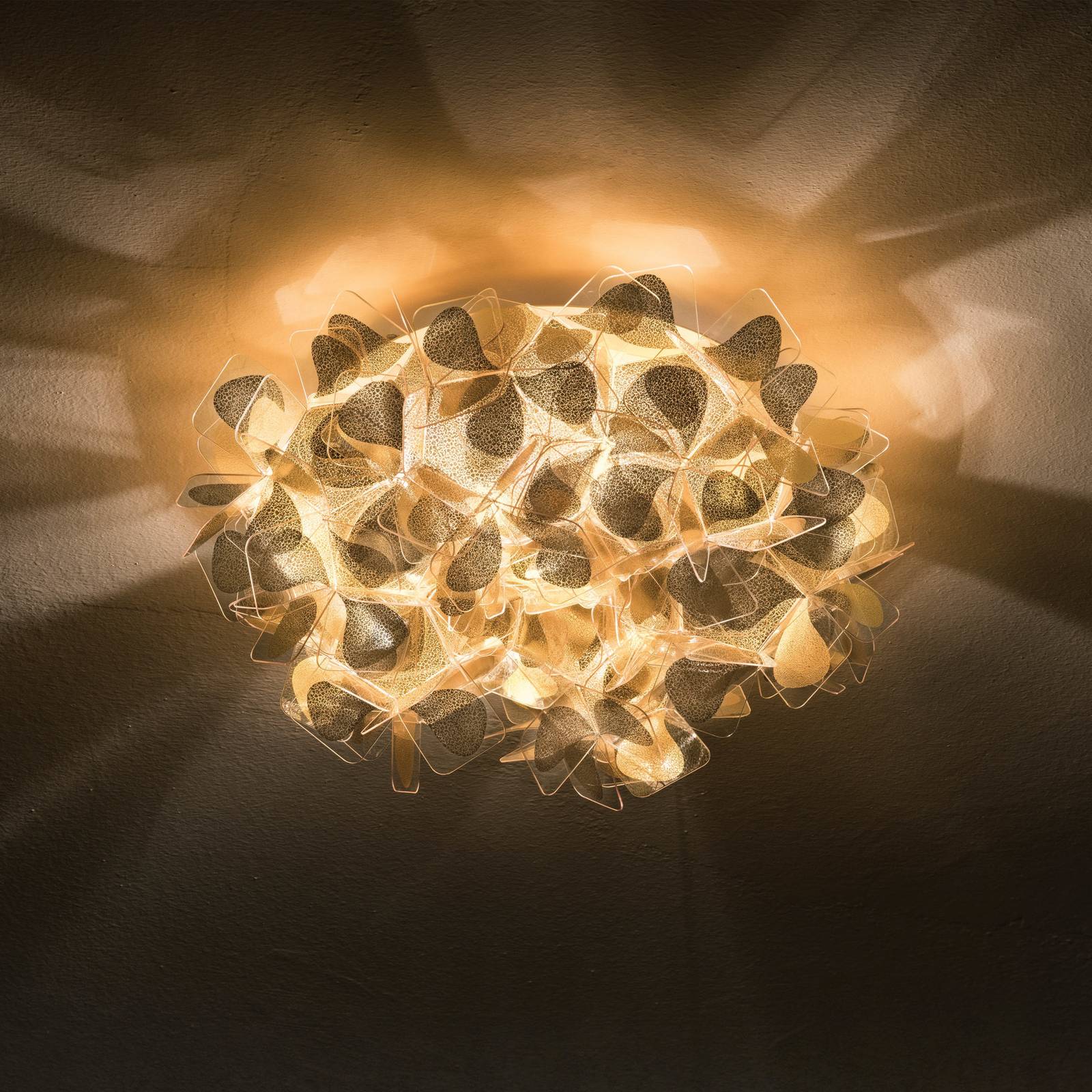 Slamp Clizia Mama Non Mama Wandlampe gold Ø32cm Slamp Clizia Mama Non Mama Wandlampe gold Ø32cm von Slamp
