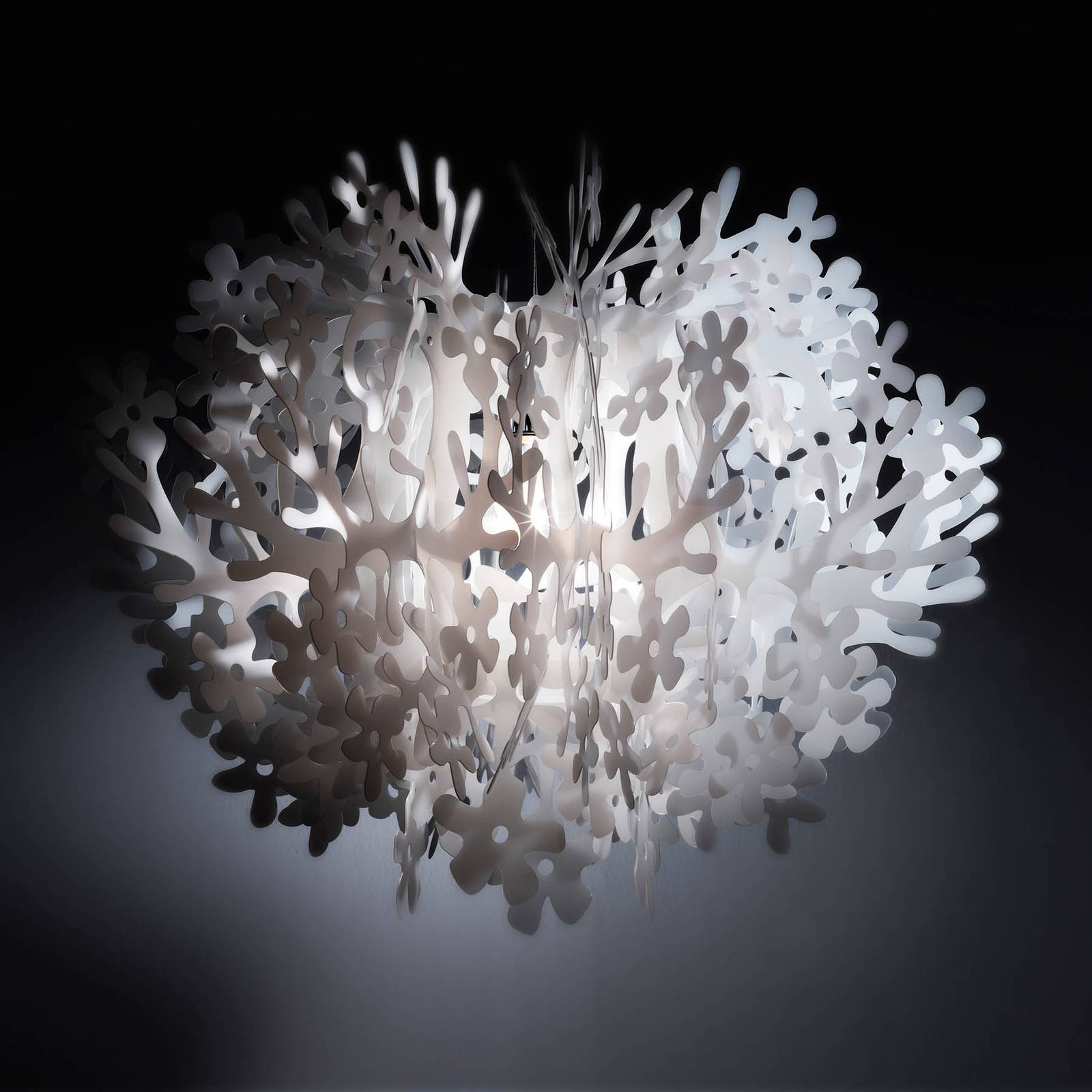 Slamp Fiorella - Designer-Hängeleuchte weiß Slamp Fiorella - Designer-Hängeleuchte weiß von Slamp