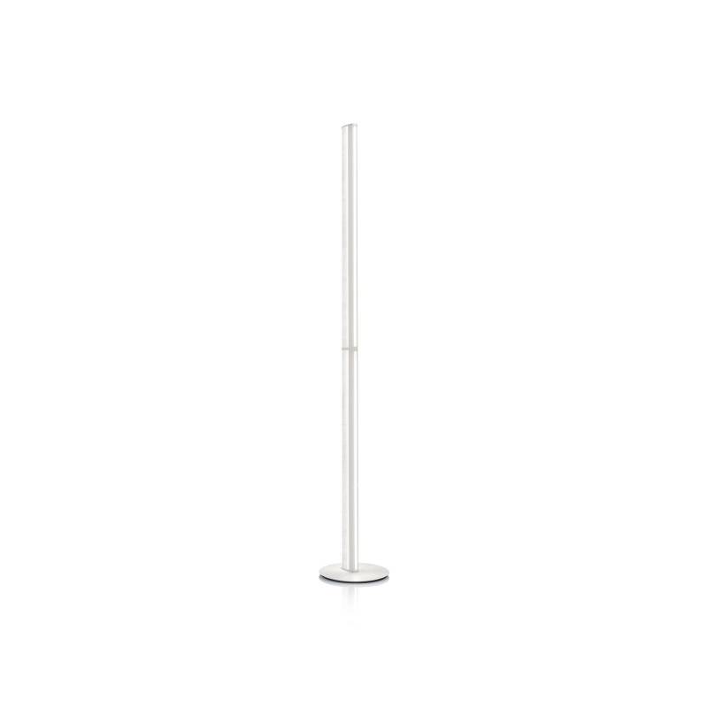 Slamp LED-Stehleuchte Modula linear, kristall, hellgrau von Slamp