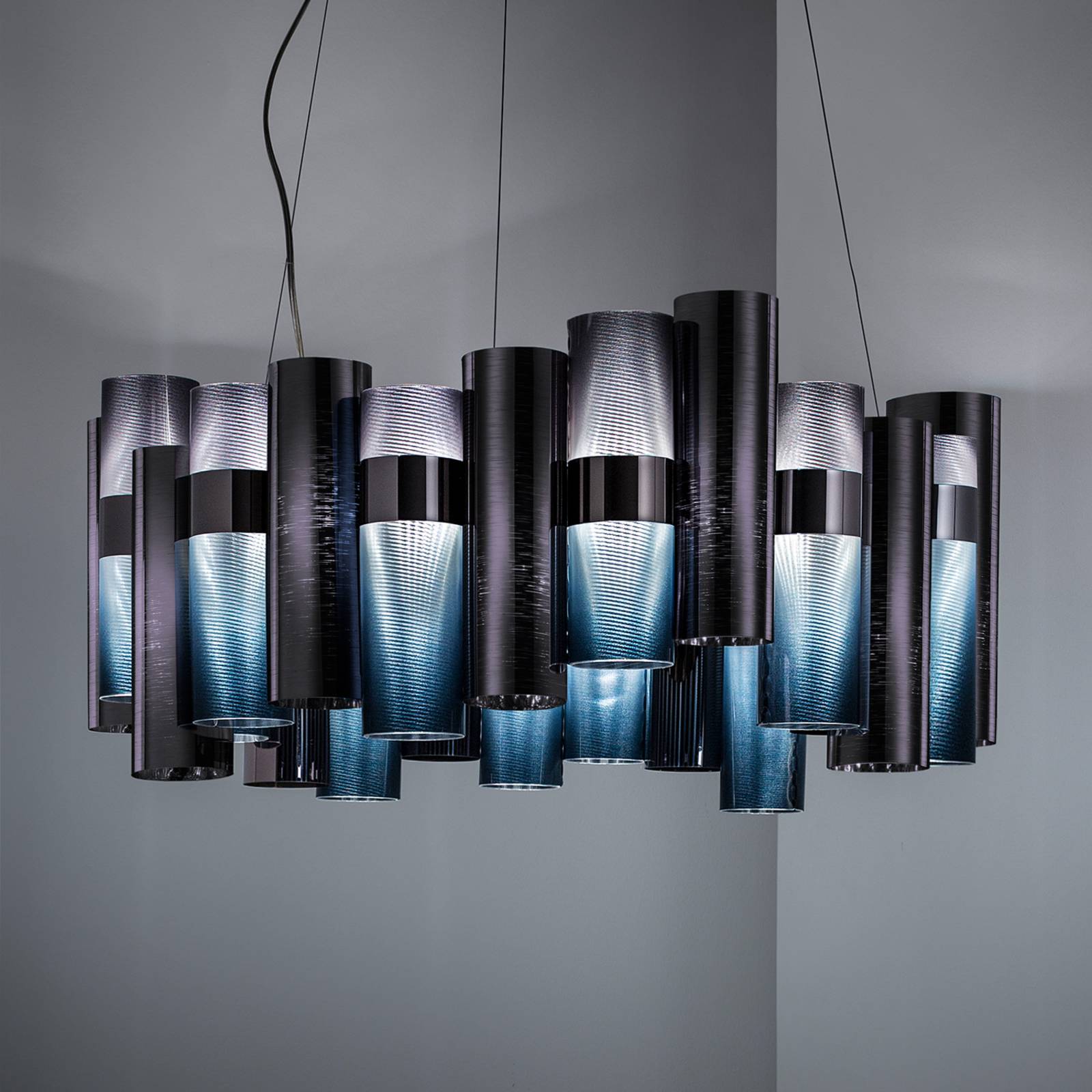 Slamp La Lollo L LED-Hängelampe, Ø80cm, gradient Slamp La Lollo L LED-Hängelampe, Ø80cm, gradient von Slamp