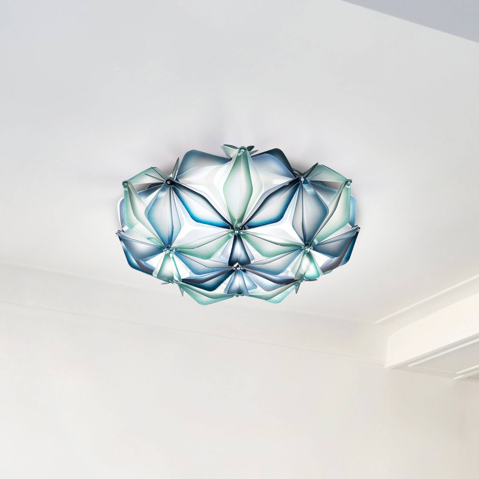 Slamp La Vie M Deckenleuchte, Breite 47 cm, blau Slamp La Vie M Deckenleuchte, Breite 47 cm, blau von Slamp