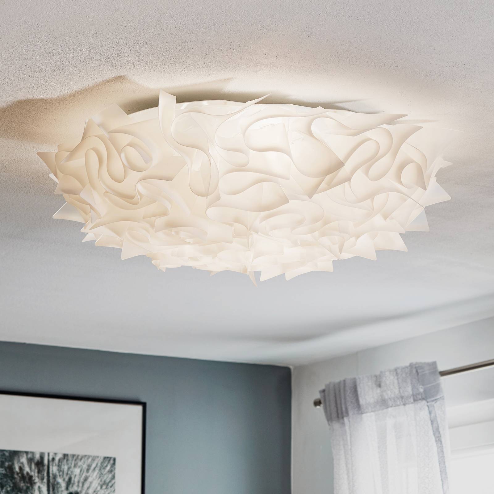 Slamp Veli Designer-Deckenleuchte, Ø 78cm, opal Slamp Veli Designer-Deckenleuchte, Ø 78cm, opal von Slamp
