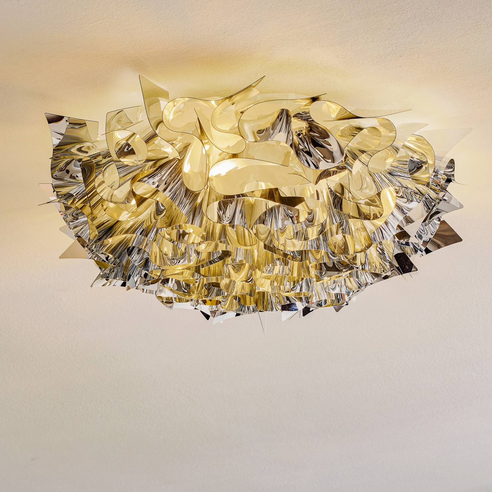 Slamp Veli Large Designer-Deckenlampe Ø78cm silber Slamp Veli Large Designer-Deckenlampe Ø78cm silber von Slamp
