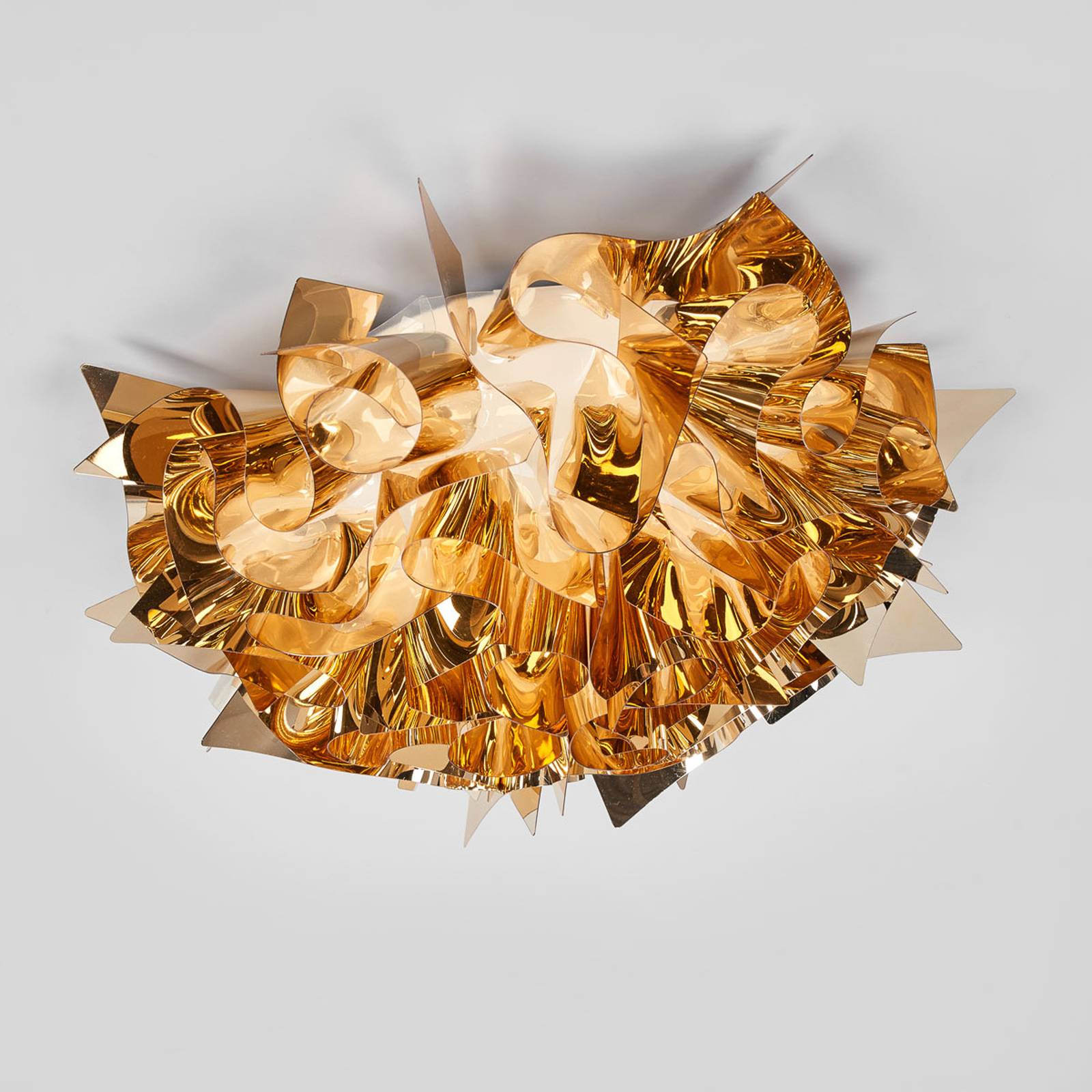 Slamp Veli Medium Design-Deckenlampe Ø 53cm gold Slamp Veli Medium Design-Deckenlampe Ø 53cm gold von Slamp