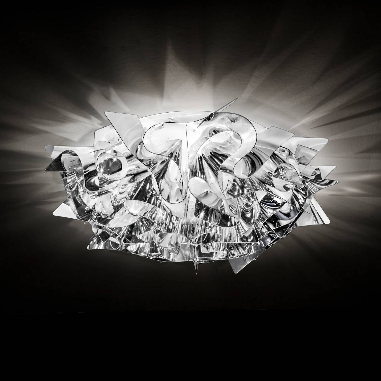 Slamp Veli Mini Design-Deckenleuchte Ø 32cm silber Slamp Veli Mini Design-Deckenleuchte Ø 32cm silber von Slamp