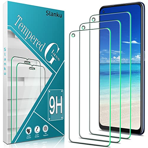Slanku 3 Stück Schutzfolie für Oppo Find X5 Lite, Frei von Kratzern, 9H Härte, HD Displayschutzfolie, 0.33mm Ultra-klar, Blasenfrei, Ultrabeständig von Slanku