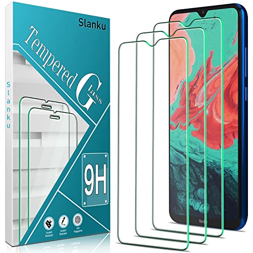 Slanku 3 Stück Schutzfolie für Xiaomi Redmi Note 8T, Note 10 Pro Max 4G, Frei von Kratzern, 9H Härte, HD Displayschutzfolie, 0.33mm Ultra-klar, Blasenfrei, Ultrabeständig von Slanku