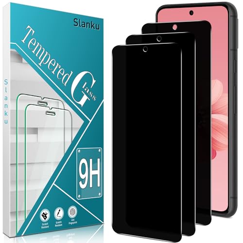 Slanku 3 Stück Sichtschutz Schutzfolie für Google Pixel 8a, Anti-Spy, Frei von Kratzern, 9H Härte, Blasenfrei, HD Displayschutzfolie, Ultra-klar Slanku 3 Stück Sichtschutz Schutzfolie für Google Pixel 8a, Anti-Spy, Frei von Kratzern, 9H Härte, Blasenfrei, HD Displayschutzfolie, Ultra-klar von Slanku