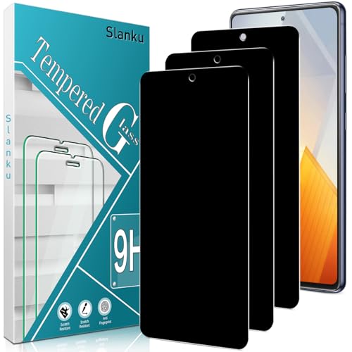 Slanku 3 Stück Sichtschutz Schutzfolie für Samsung Galaxy S20 FE 5G, Anti-Spy, Frei von Kratzern, 9H Härte, Blasenfrei, HD Displayschutzfolie, Ultra-klar Slanku 3 Stück Sichtschutz Schutzfolie für Samsung Galaxy S20 FE 5G, Anti-Spy, Frei von Kratzern, 9H Härte, Blasenfrei, HD Displayschutzfolie, Ultra-klar von Slanku