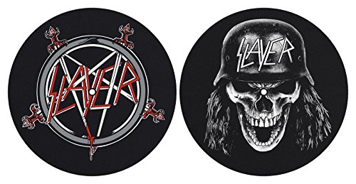 Slayer 'Pentagramm' Plattenspieler Slipmat Set ( von Slayer