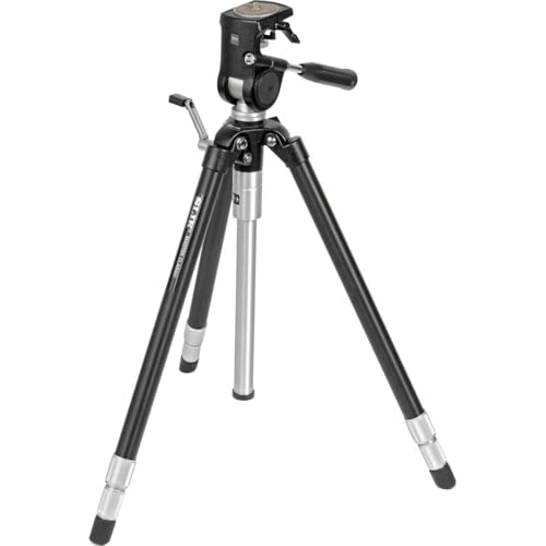 Slik Master Classic Stativ mit 2-Wege, pan-and-tilt Kopf, Schwarz (616–725) von Slik