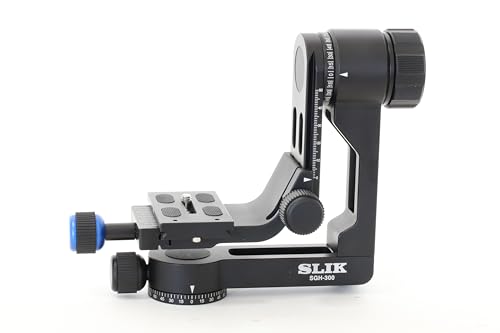 Slik SGH-300 Compact Gimbal Stativkopf mit Arca-Swiss Style Schnellspanner von Slik