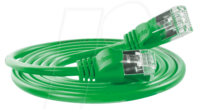 SLIM SL6 5 GN - Cat.6 SLIM-Light-Kabel, U/FTP, 5 m, grün von Slim