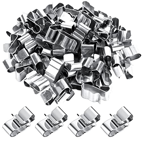 50 Stück Edelstahl Kabelklammer Klemme Silberton Metallkabelklemmen,22,5 mm/0,89 Zoll Anhängerrahmen Drahtklemmen Solarpanel Drahtklemme Doppeldraht Anhänger Drahtklemmen 50 Stück Edelstahl Kabelklammer Klemme Silberton Metallkabelklemmen,22,5 mm/0,89 Zoll Anhängerrahmen Drahtklemmen Solarpanel Drahtklemme Doppeldraht Anhänger Drahtklemmen von Sliverdew