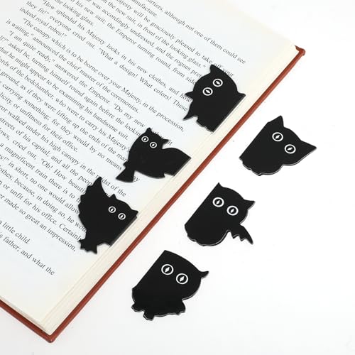 6 Stück Lesezeichen Katze, Niedliche Katzen Lesezeichen für Katzenliebhaber Geschenke Magnetisch Lesezeichen Lesezeichen Kinder Schwarze Katze Lesezeichen für Lehrer, Studenten, Buchliebhaber 6 Stück Lesezeichen Katze, Niedliche Katzen Lesezeichen für Katzenliebhaber Geschenke Magnetisch Lesezeichen Lesezeichen Kinder Schwarze Katze Lesezeichen für Lehrer, Studenten, Buchliebhaber von Sliverdew
